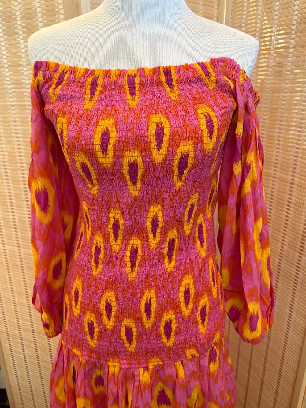 High quality lined off shoulder dress - Never Worn